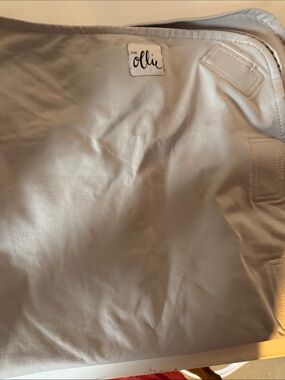 The Ollie Kids Light Gray Soft Swaddle